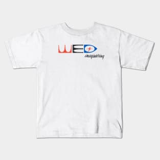WED imagineering - vintage distressed logo inspired by Imagineers, Kelly Design Company Kids T-Shirt